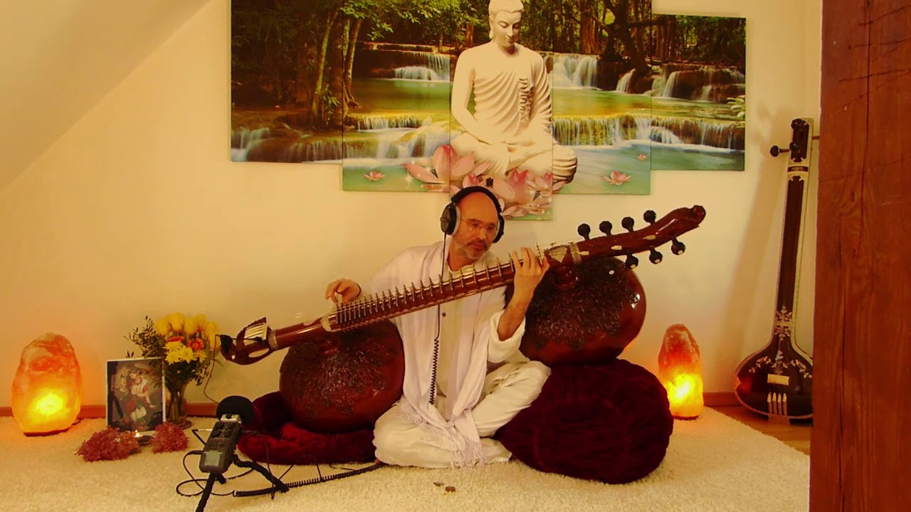 Carsten Wicke - Raga Bhairavi - Rudra Veena - Rudra Vina - Dhrupad Saraswati Puja 16th February 2021