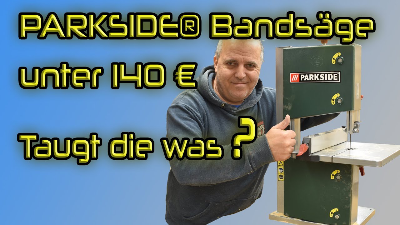 BoD packt aus - Parkside Bandsäge PBS 350