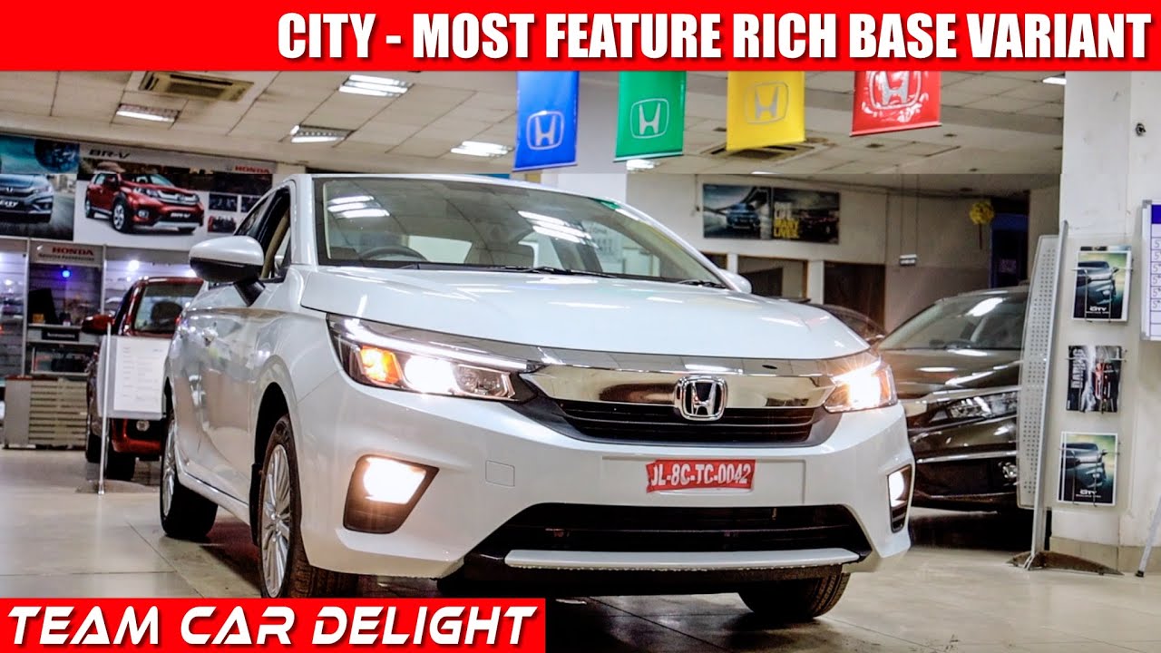 Honda City V 2020 - Detailed Review with On Road Price, New Features | City 2020 Base Model | India