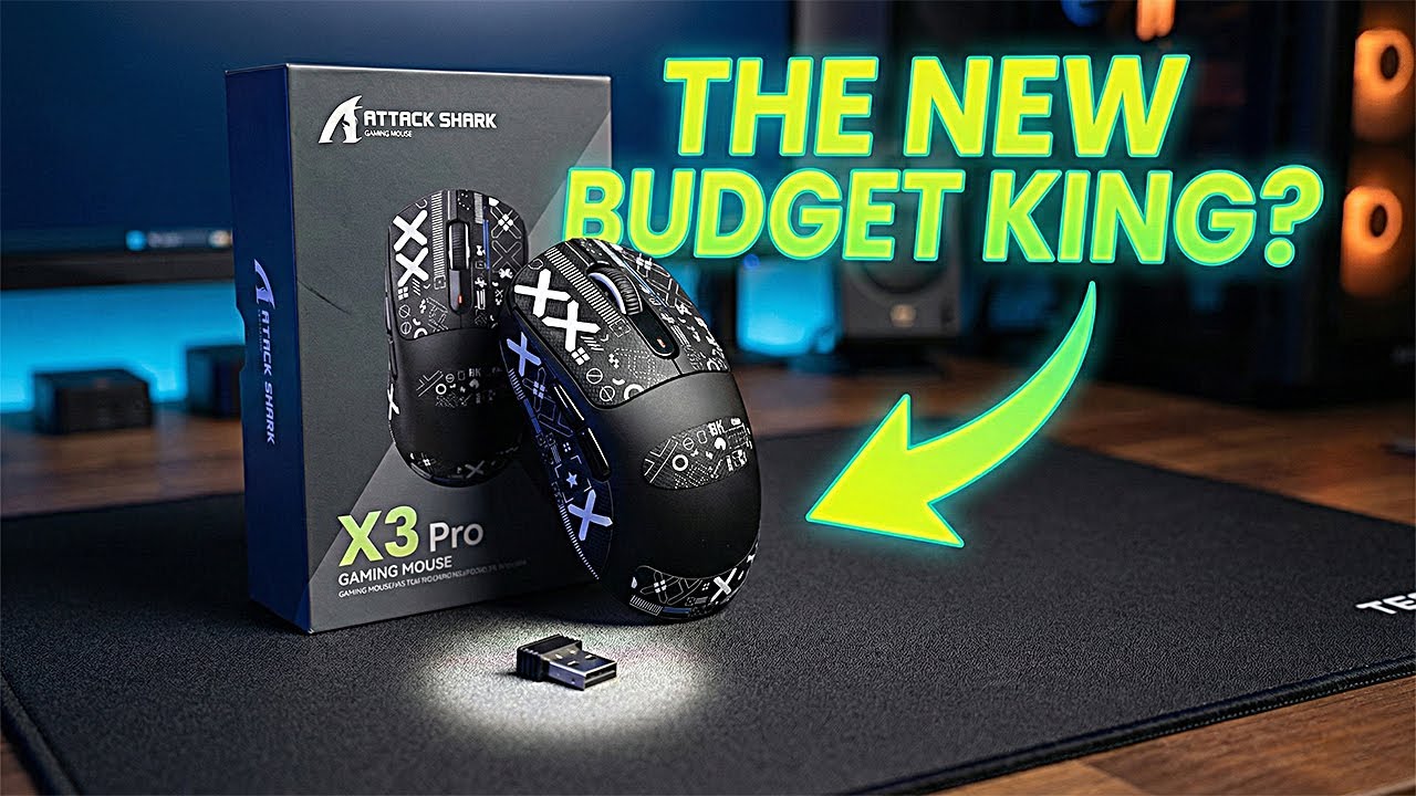 Attack Shark X3 Pro Unboxing &ndash; Insane 8KHz for CHEAP!
