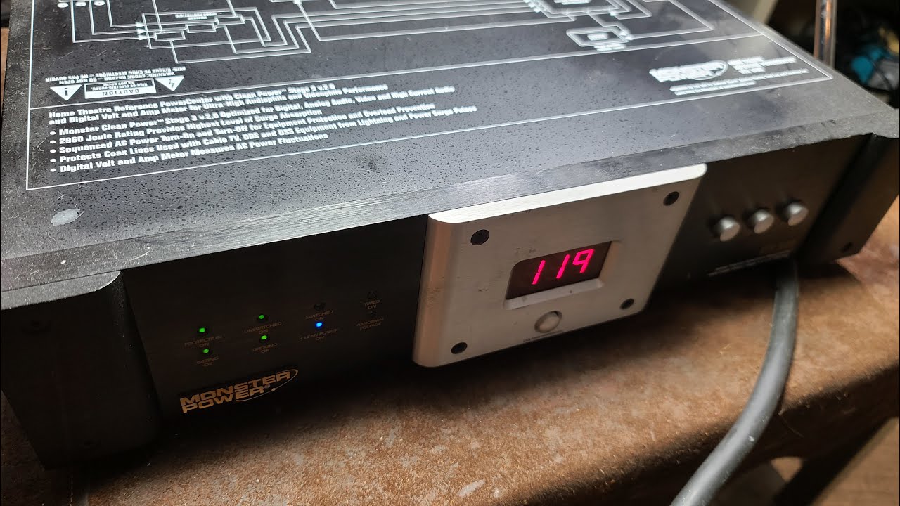 Обзор стабилизатора напряжения Monster Cable HTS-3600