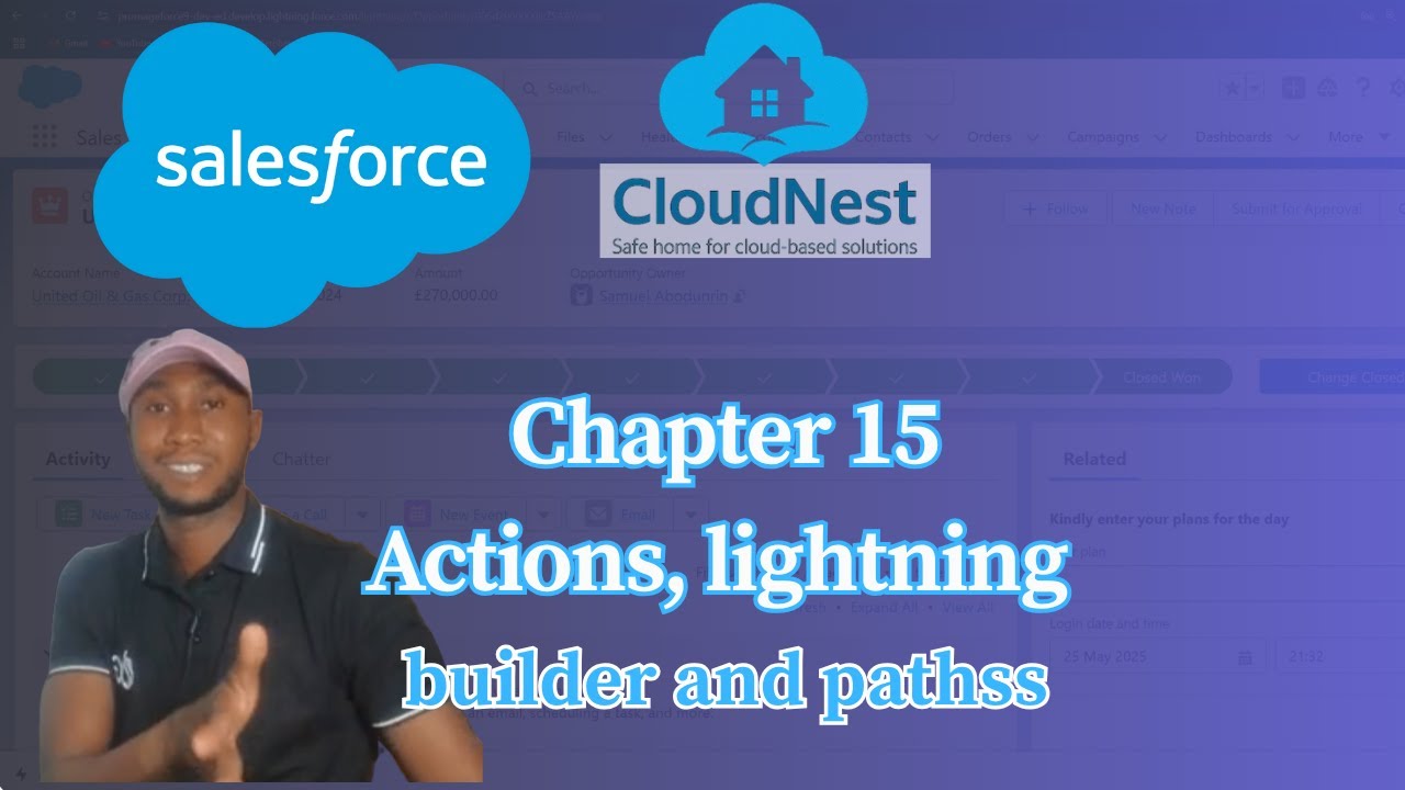 How to Use Global Actions, Lightning Record Pages, and Path Settings in Salesforce (Admin Guide)
