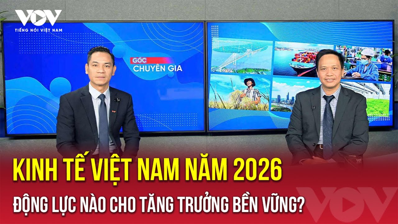 Kinh tế Việt Nam năm 2026: Động lực nào cho tăng trưởng bền vững? | VOV