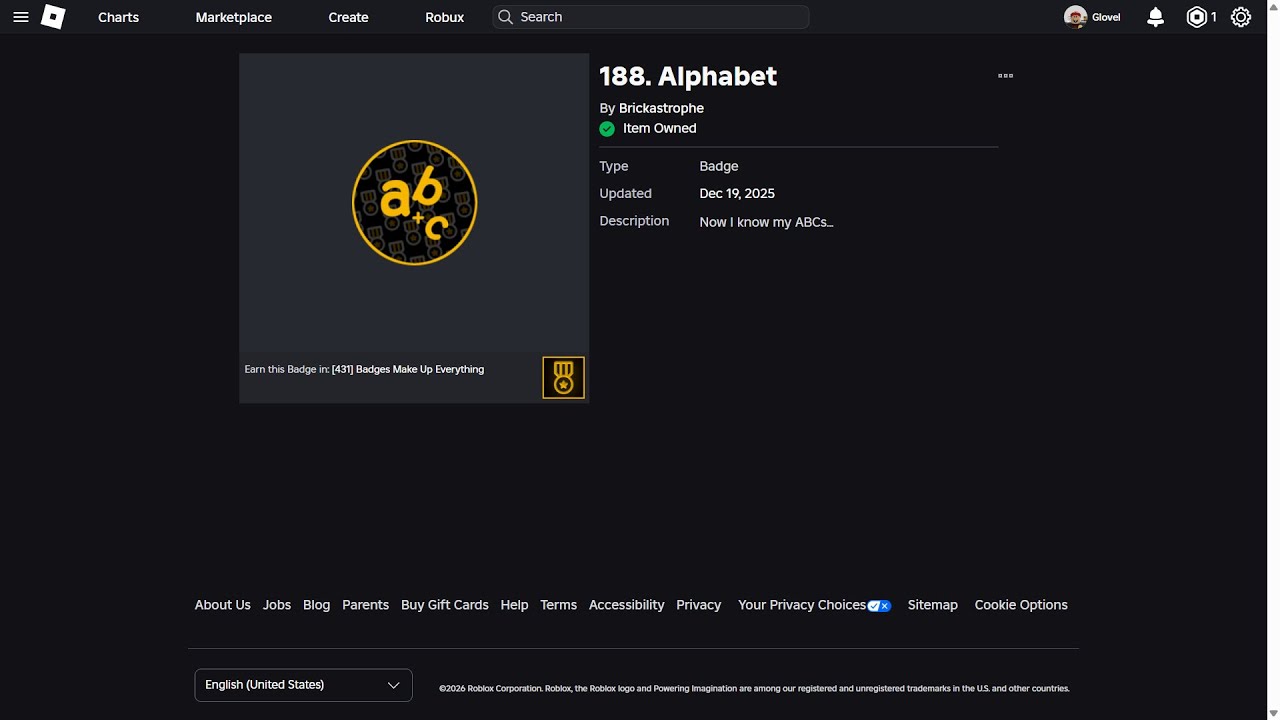 how to get the abc badge in badges make up everything 