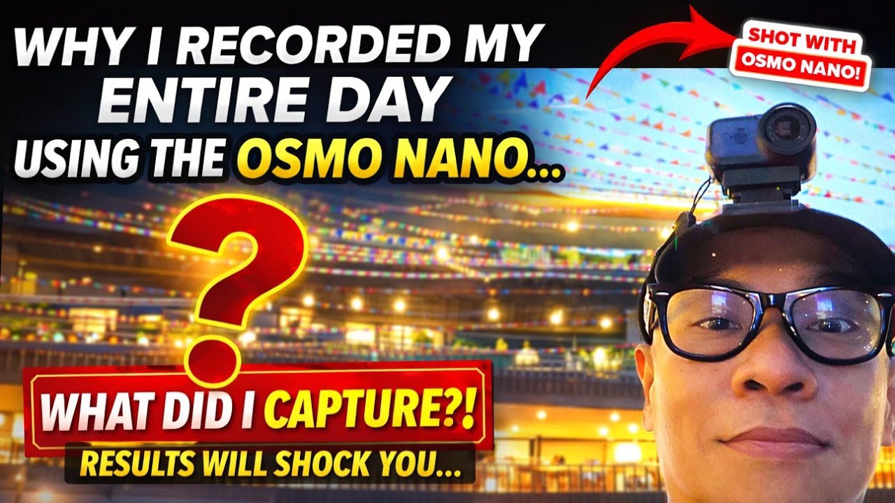 My Day In Life Shot in OSMO NANO POV