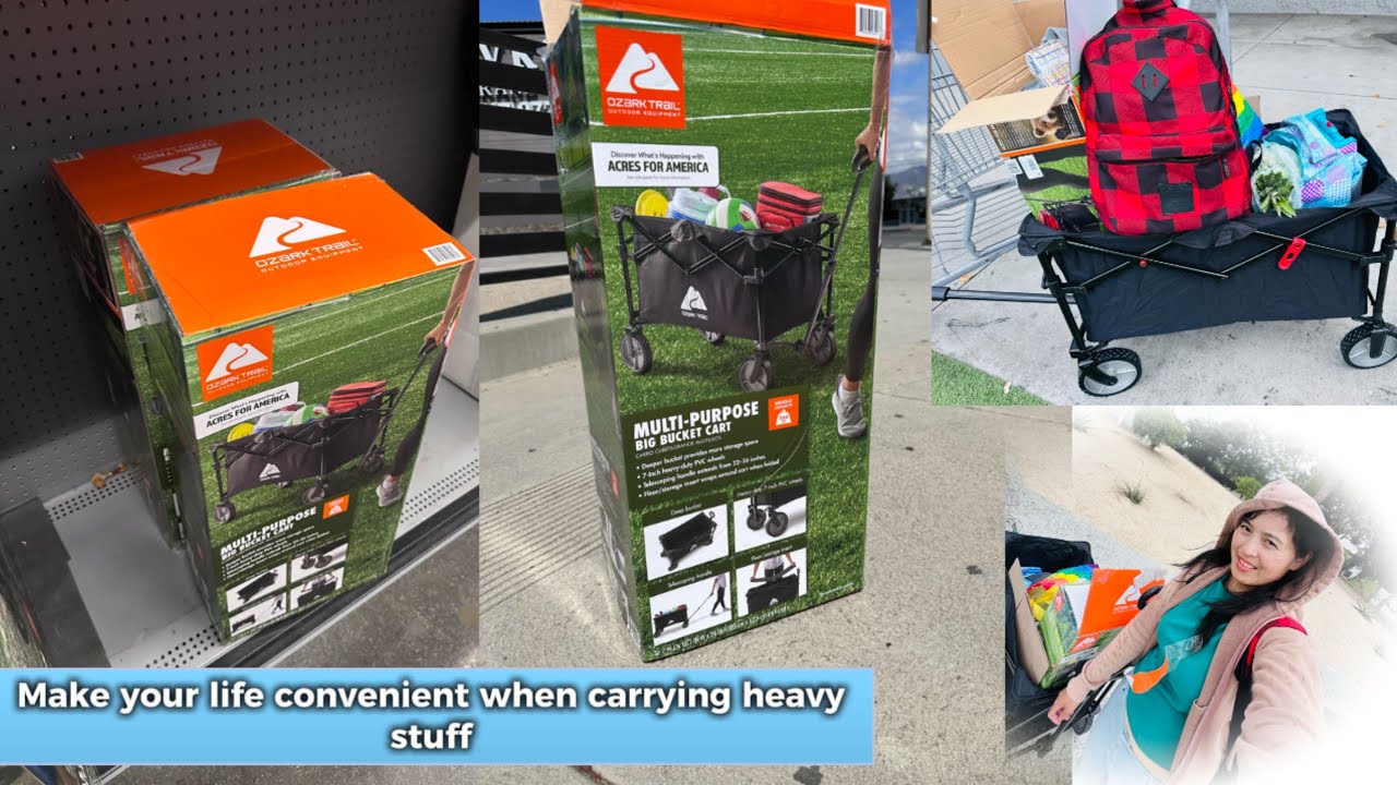 Don&rsquo;t let your life make harder let&rsquo;s unbox the cheapest new version Ozark trail Wagon 2025