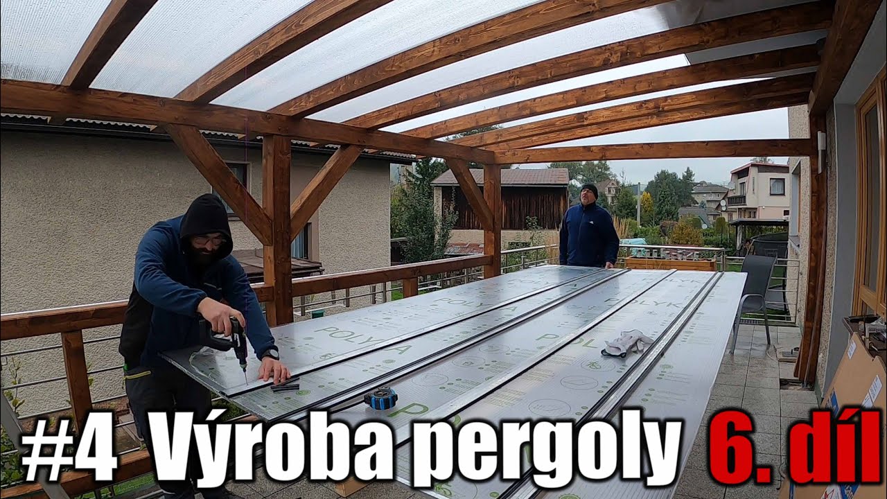 6. část - Jak vyrobit poctivou pergolu z KVH hranolů od A po Z!