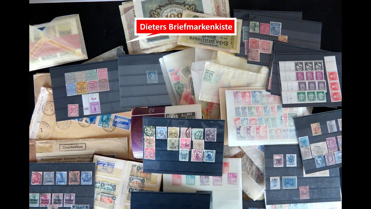 Briefmarken wertvoll? Schatzsuche in Dieters wertvoller Briefmarkenkiste