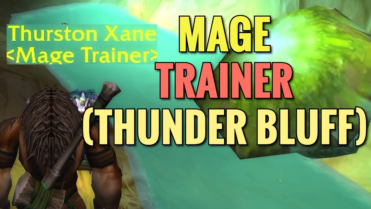 Thunder Bluff Mage Trainer (WoW Classic)