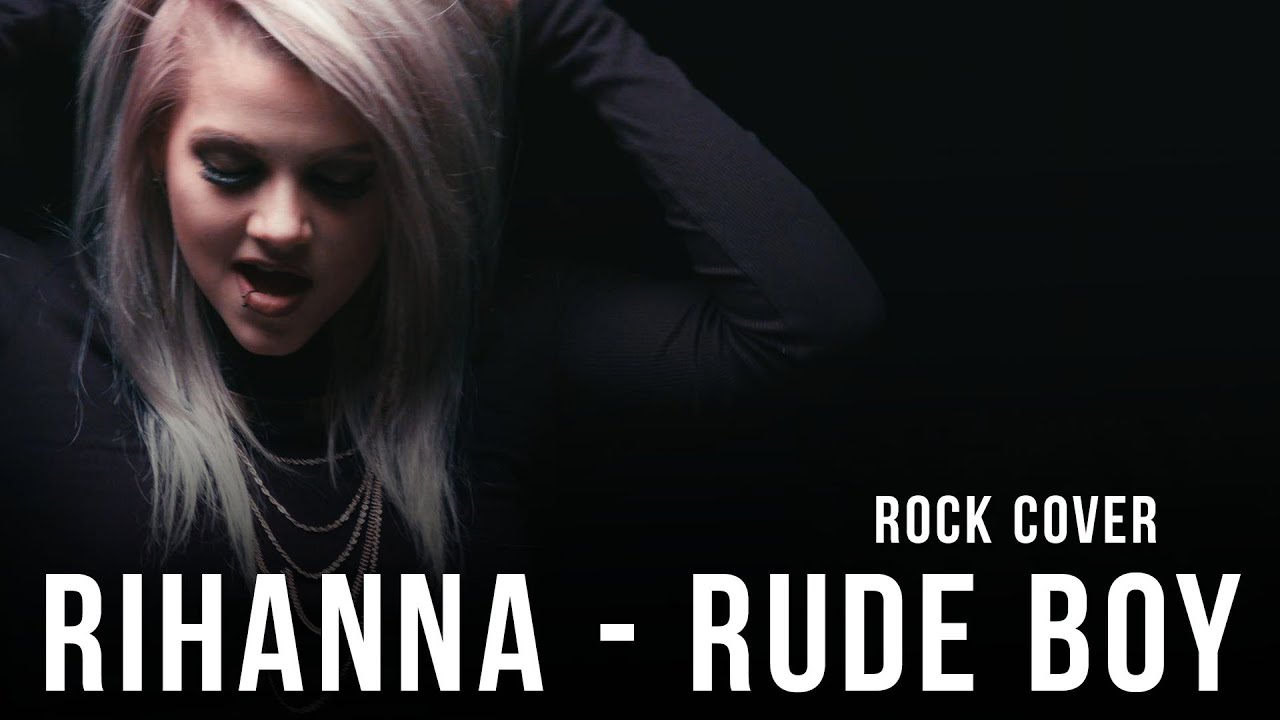 Tashdrummer feat. Lerika - Rude Boy (Rihanna rock cover)