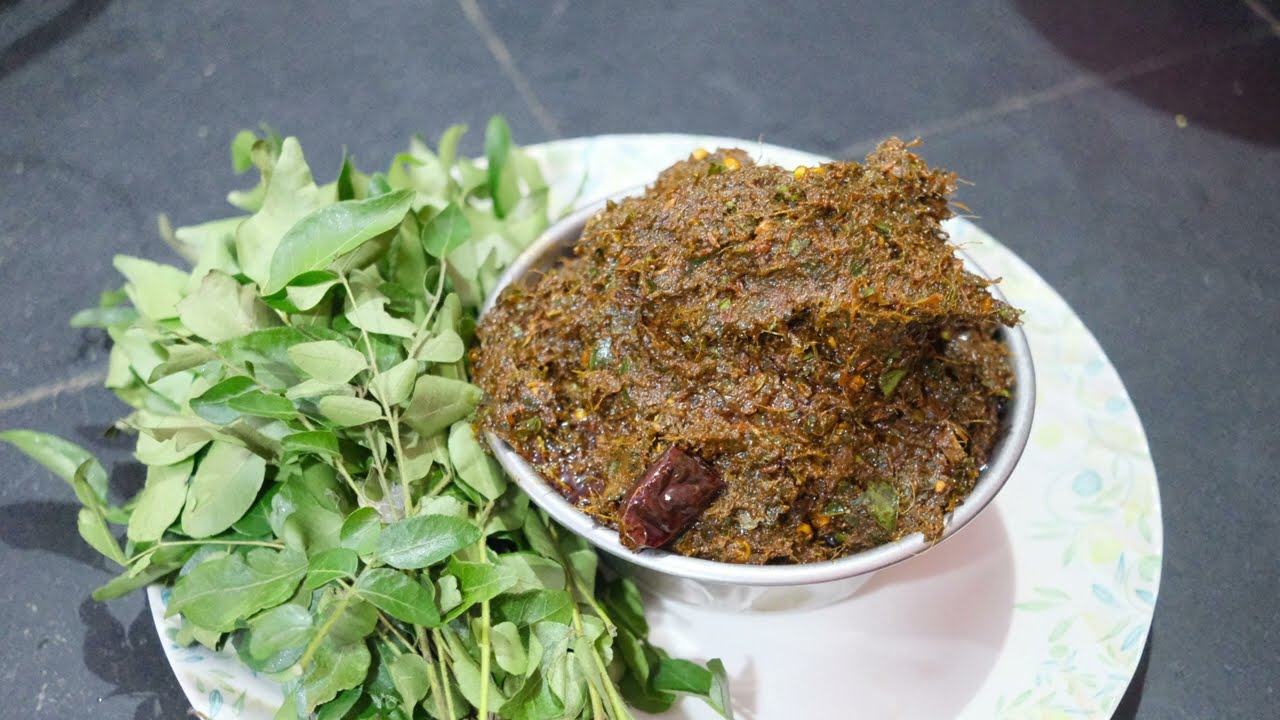 how to make karivepaku pickle కరివేపాకు ఊరగాయ  curry leaves pickle cbcharepalli vantalu