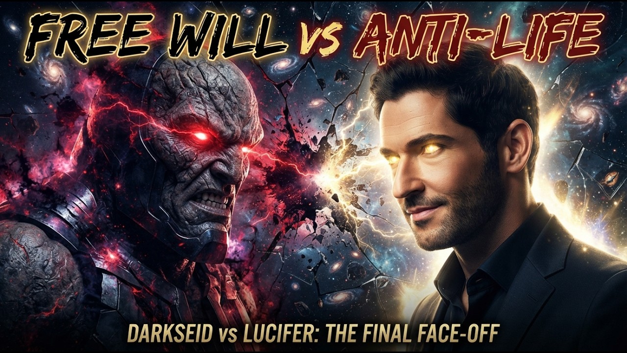 Lucifer Morningstar vs True Form Darkseid – The Final Cosmic Battle of Free Will vs Absolute Control
