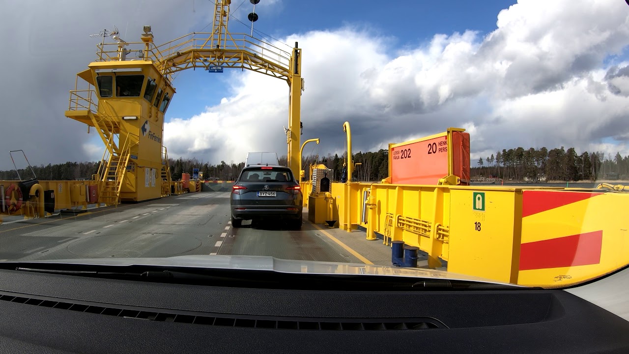 【4K】Countryside Drive, Pellinki Island to Porvoo