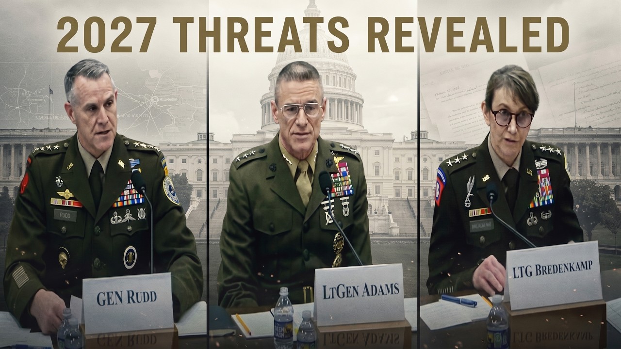 LIVE: US Cyber & Intelligence Chiefs Reveal 2027 National Security Threats
