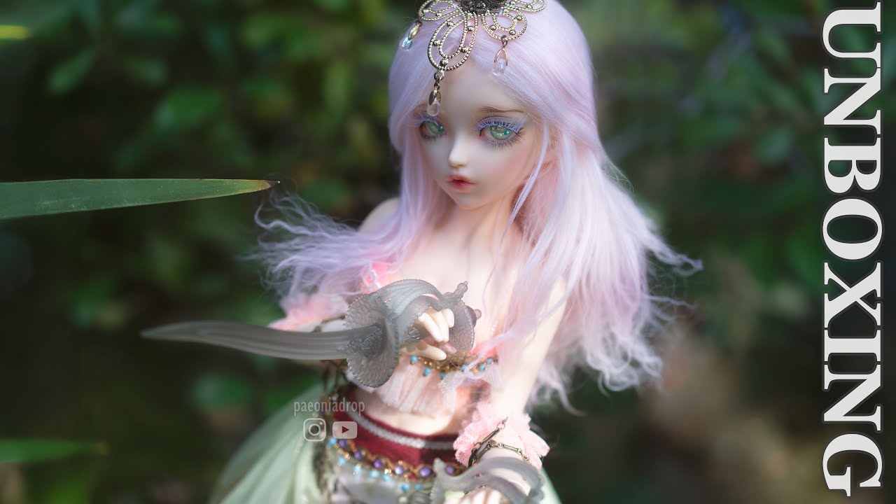 8 YEARS OLD Full Set CP Fairyland 1/4 BJD Fairyline Alicia Opening/Unboxing & Dress Up ドール 인형 드레스 업