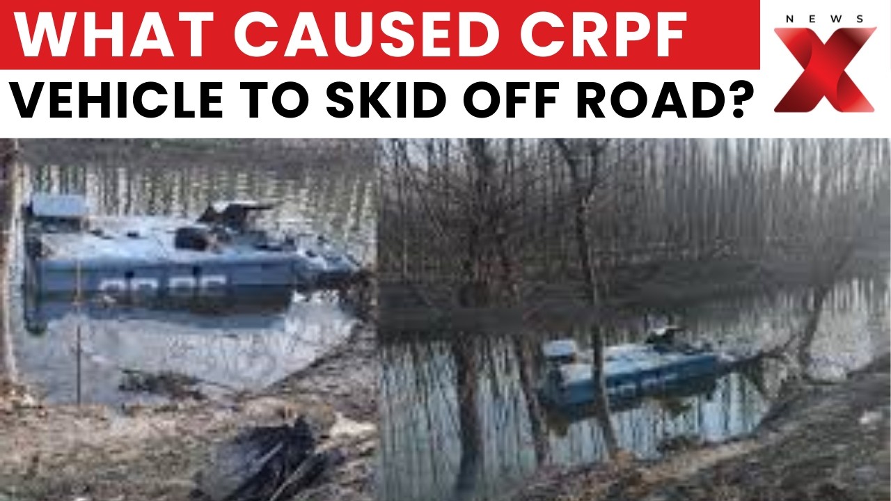 Srinagar CRPF Accident: Vehicle Plunges Into Water, 9 Jawans Injured, Rushed To SKIMS | NewsX