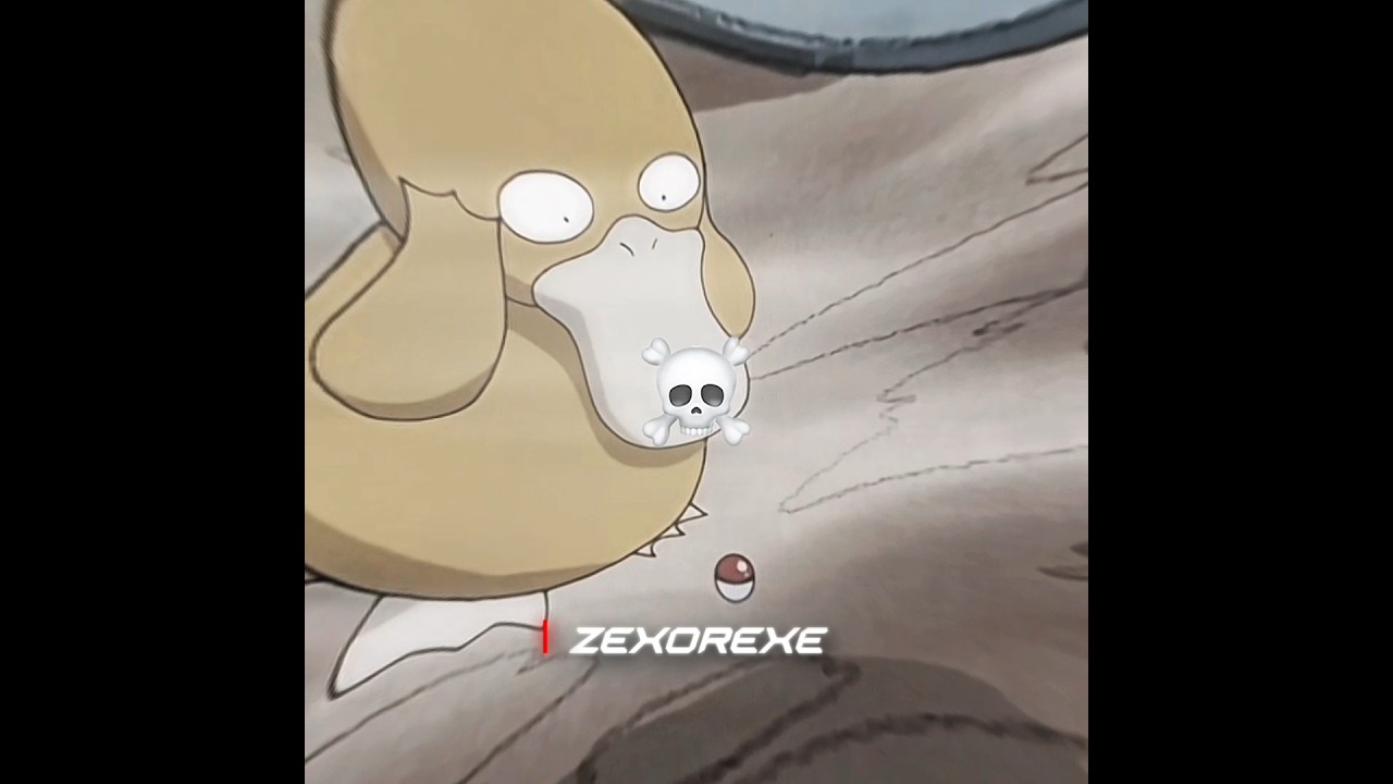 『Psyduck was the og 🗿』| Pokemon Skull edit #pokemon