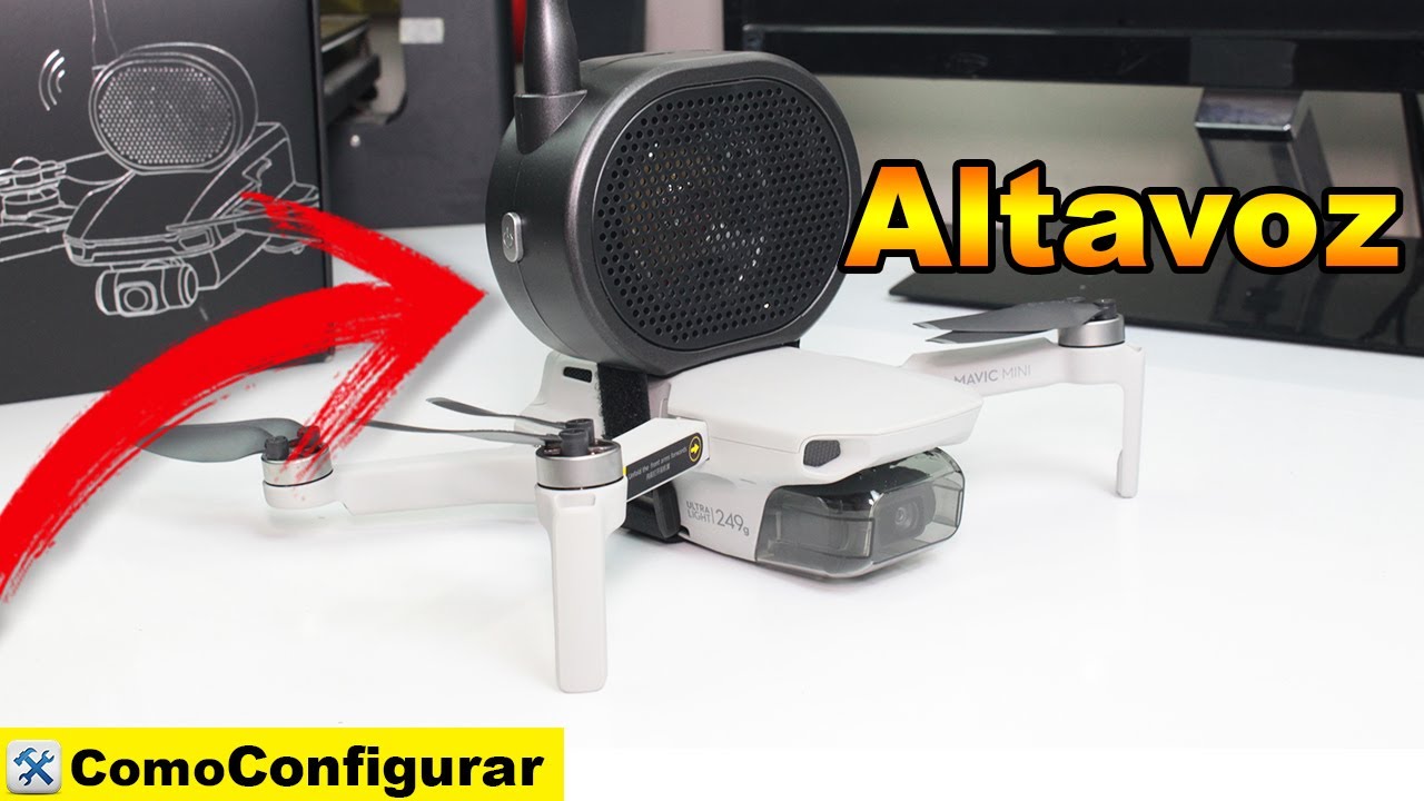 ALTAVOZ para DRONES Para Búsqueda y Rescate Parte 1 Unboxing - Drones en Cali Colombia