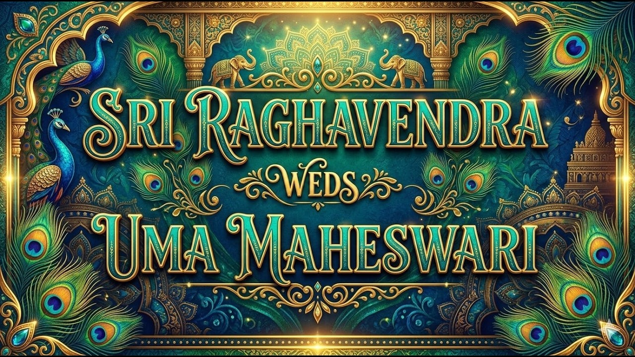 Sri Raghavendra Weds Uma Maheswari