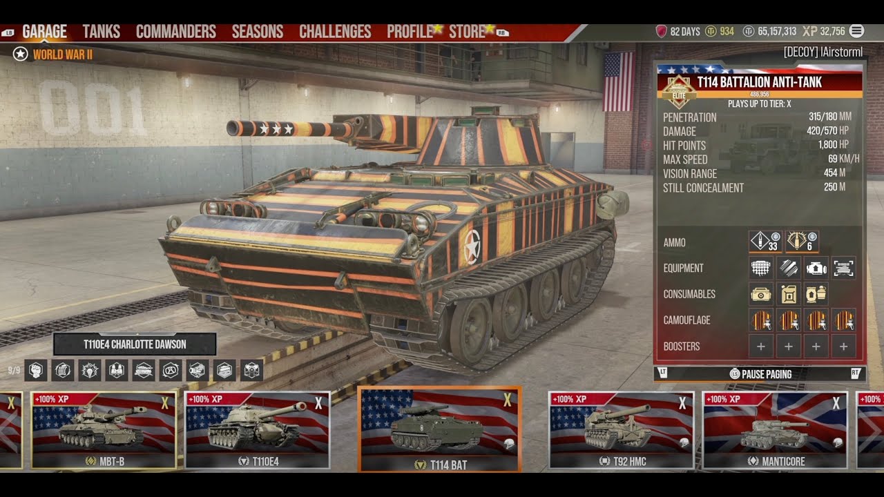T114 BAT 3rd MOE grind | World Of Tanks Console