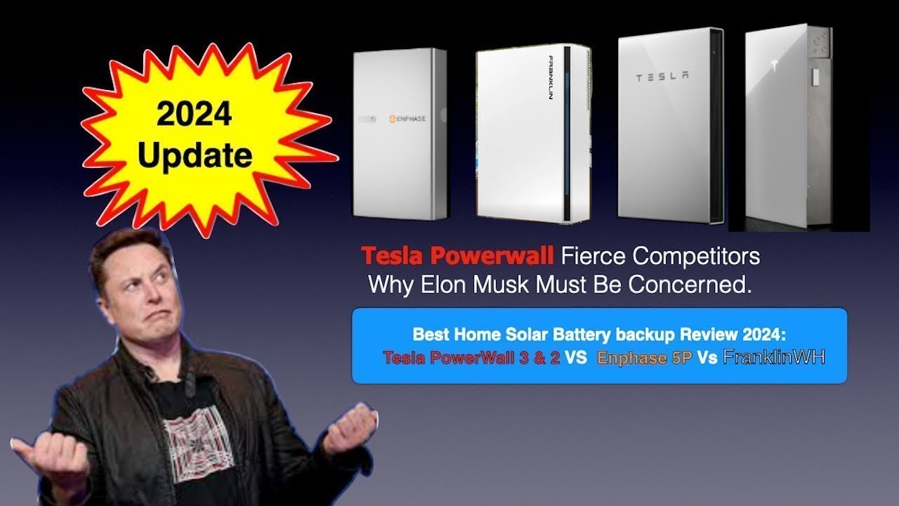 Tesla Powerwall 3 Vs Enphase 5P VS Franklin Battery. Tesla Powerwall  Alternative.