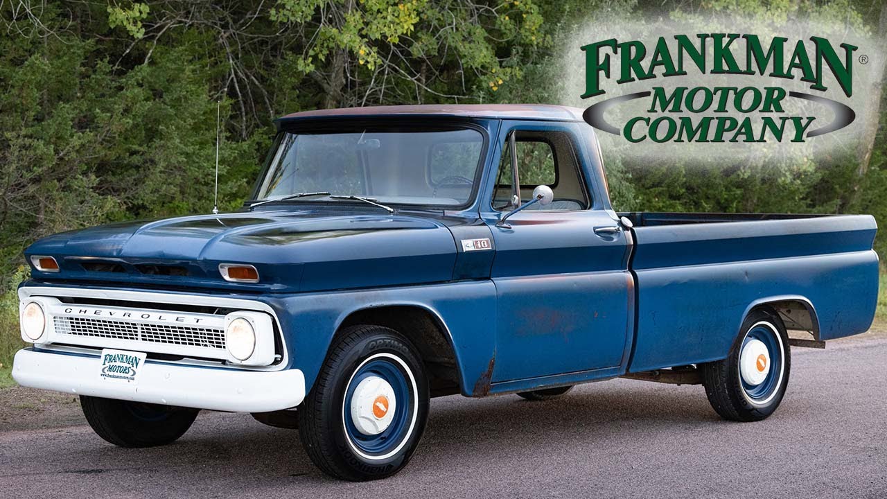 60K Mile -1965 C10 - Frankman Motors Company - Walk around and Driving Video