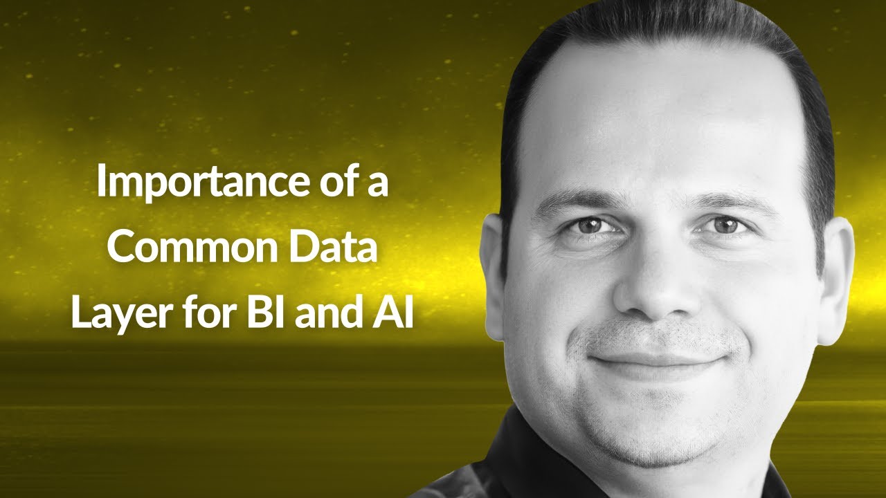Importance of a Common Data Layer for BI and AI | Metin Sarikaya | Conf42 Rustlang 2024