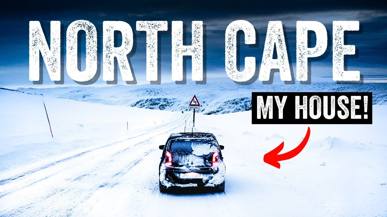 Ночевка на Нордкапе в Маленьком VW UP! | -33 °C Арктическое Путешествие - Часть 4/7