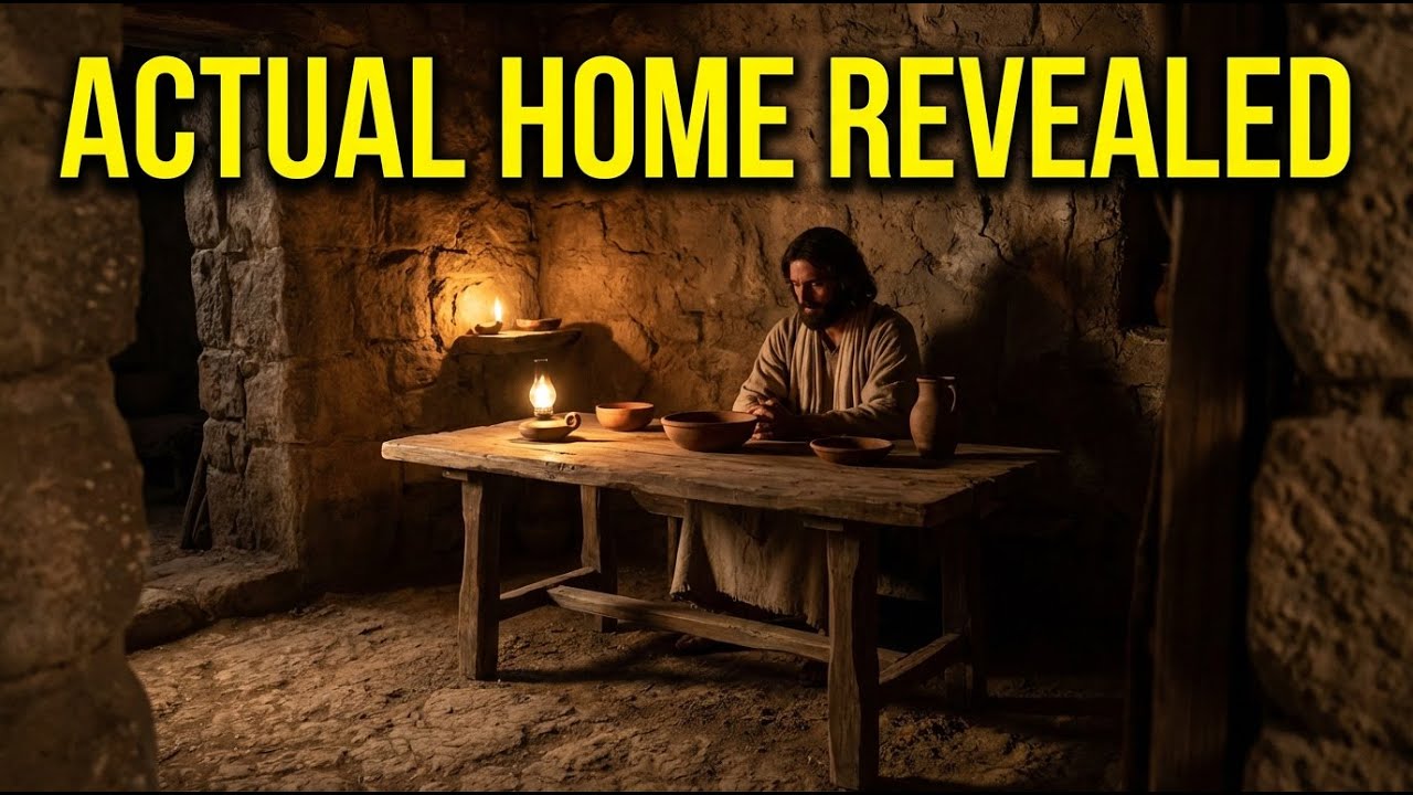 Stone Walls, Earth Floors, Oil Lamps: What Jesus' Home Life Actually Looked Like