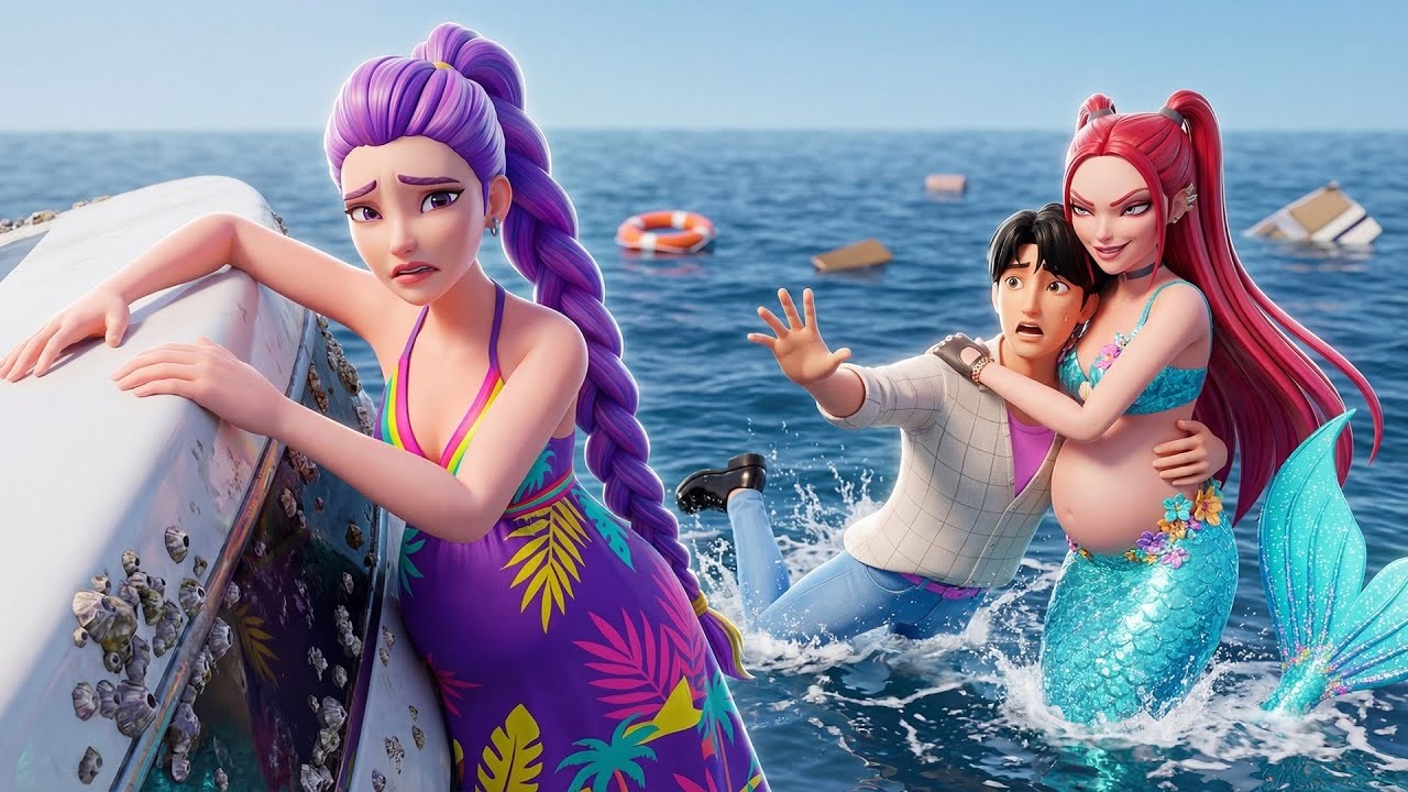 Rescue Mermaid Jinu   Love Survives the Deep Sea  Kpop Demon Hunters