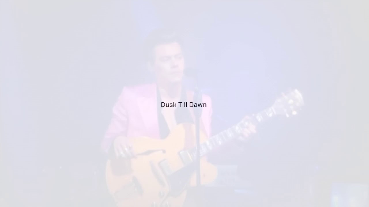 Harry Styles | Dusk Till Dawn (fanmade)