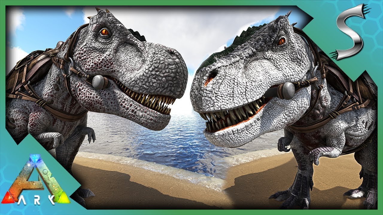 NEW REX TLC MODEL & ABILITIES! POOP INDUCING ROAR ABILITY! - Ark: Survival Evolved [S4E94]