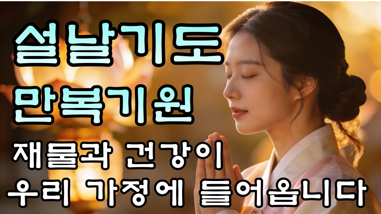 설날 만복기원 🙏 지금 틀어두세요 복이 들어옵니다 #설날 #대운 #만사형통