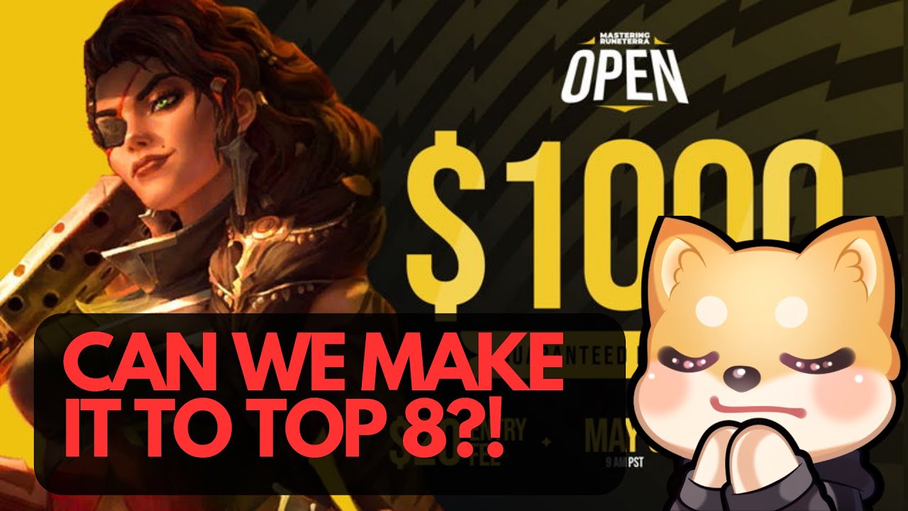 CAN WE MAKE IT TOP 8?! $1500 MASTERING RUNETERRA OPEN - Part 2