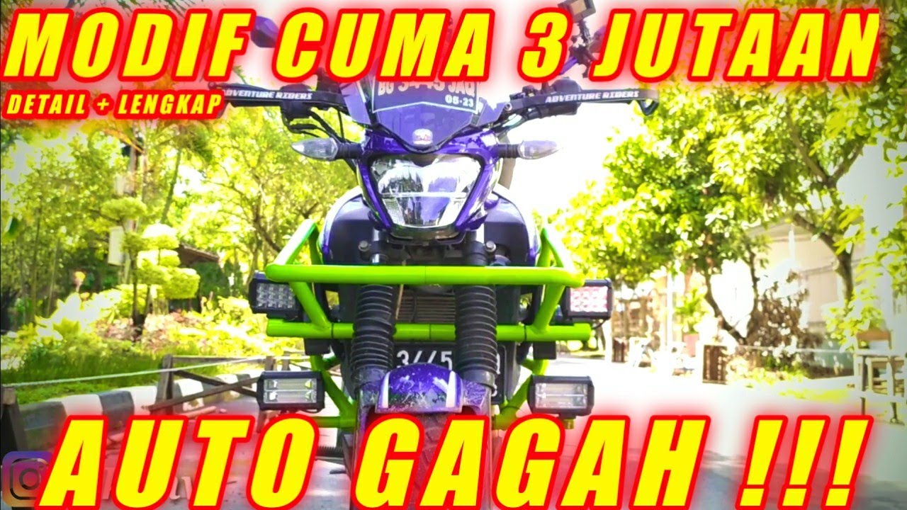 VIXION TOURING - MODIFIKASI ALL NEW VIXION TOURING GAGAH
