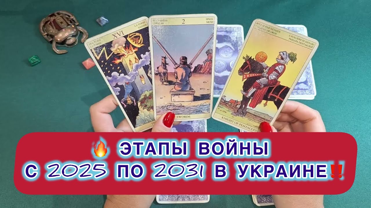🔥 ЭТАПЫ ВОЙНЫ с 2025 по 2031 В УКРАИНЕ‼️ В каком году 