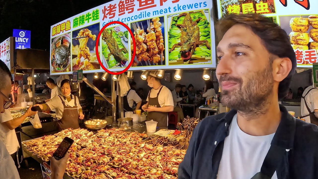 ÇİN | EN İLGİNÇ GECE PAZARI ve SOKAK YEMEKLERİ!🇨🇳