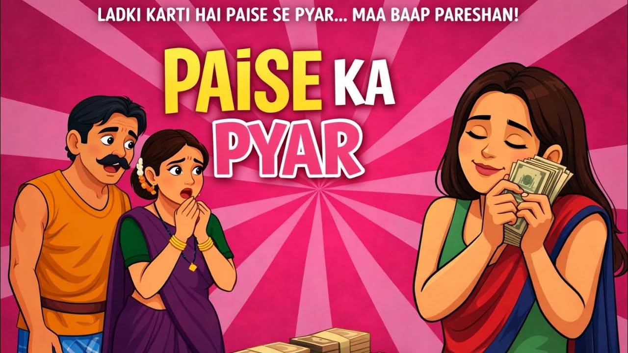 Hindi kahani |हिंदी कहानी | Paise ka pyar | पैसे का प्यार| पैसे का लालच कैसे एक बेटी को ले डूबा|