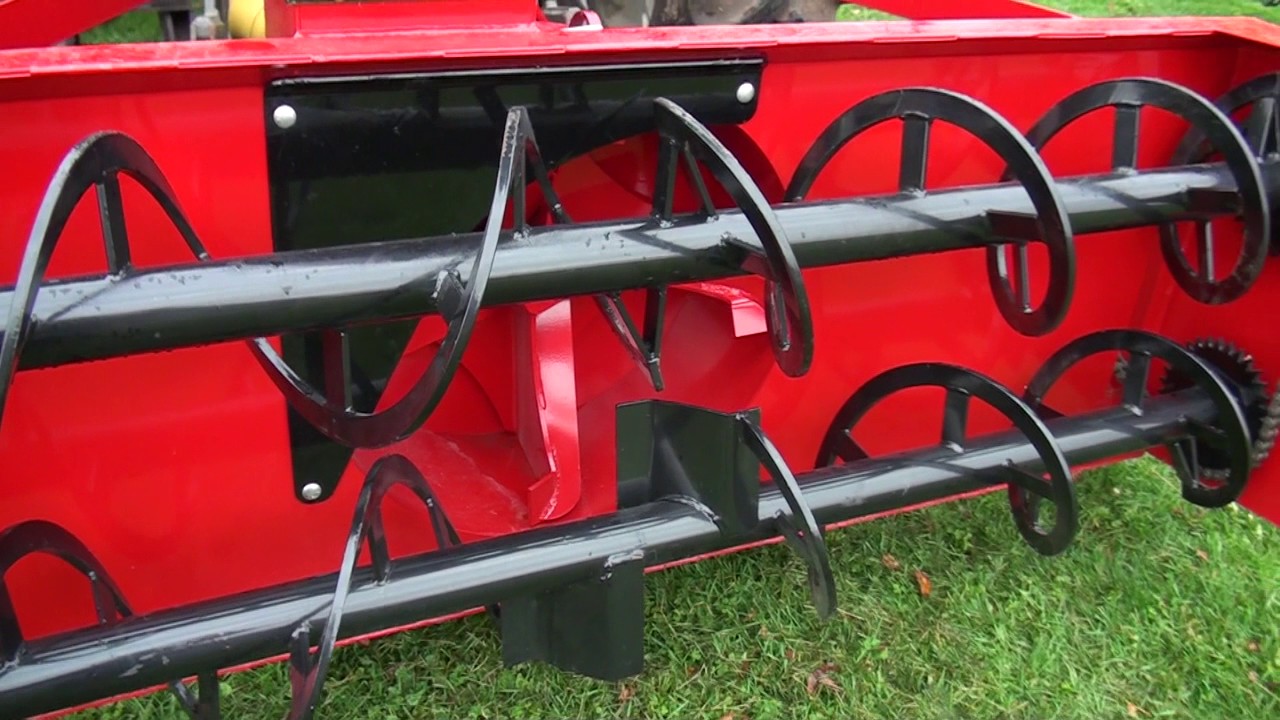 Smyth Welding 102 and 108 inch snowblowers