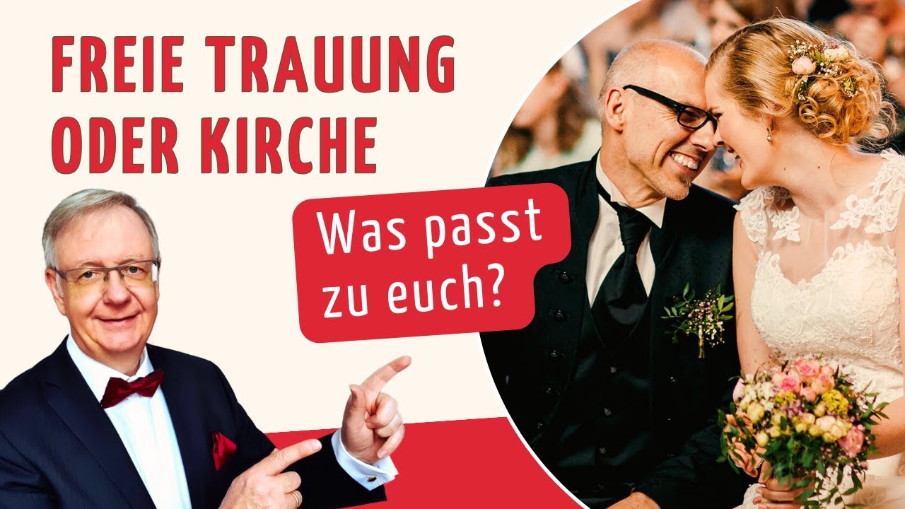 Unterschiede freie Trauung & kirchliche Trauung – DER Trauredner