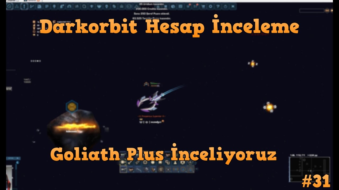 Darkorbit Goliath Plus ! / Hesaplarınızı İnceliyorum #31
