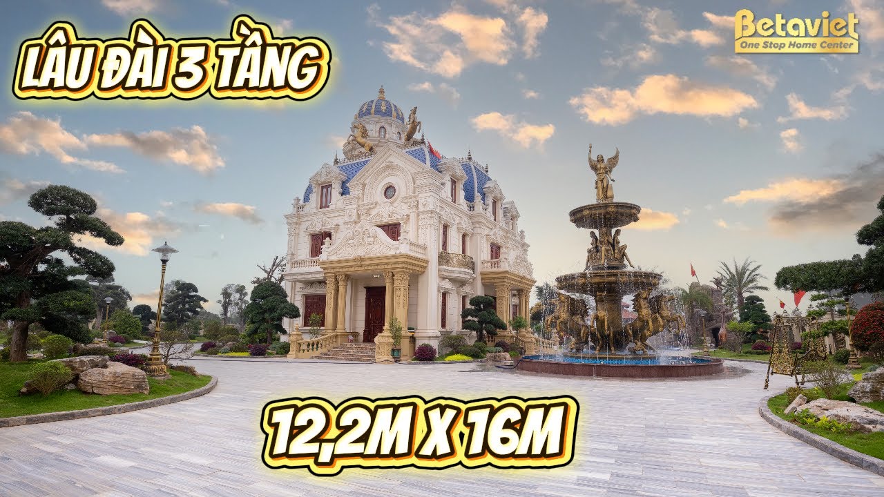 Lâu đài Nghệ An 14000m2 - Doanh nhân thành đạt trở về xây di sản để đời