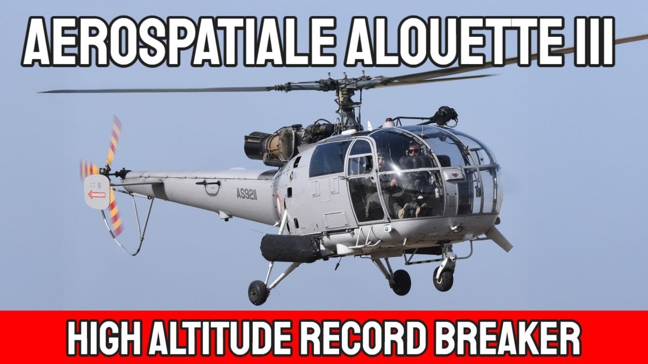 История Aérospatiale Alouette III