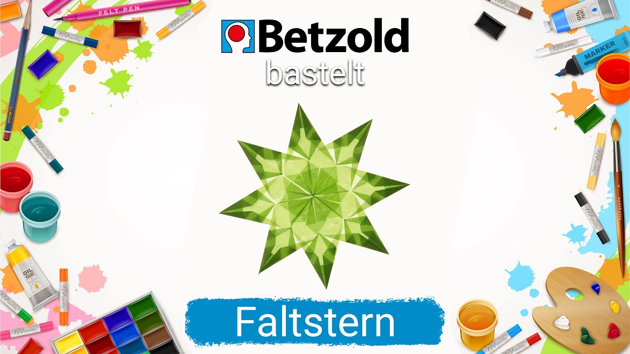 DIY - Faltstern | Betzold bastelt