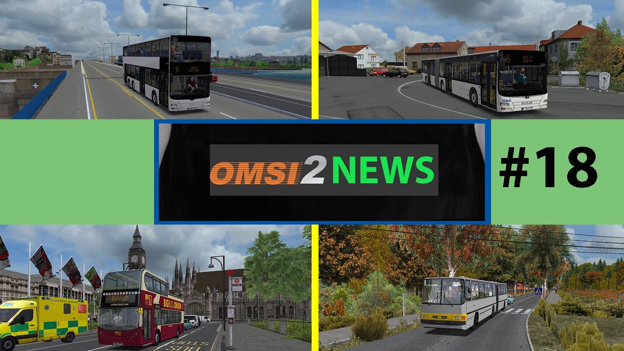 Omsi 2 News #18: Neoman Overhaul v2.2 by Sobol, Free Ikarus 280 Pack  released & E400 repaint pack