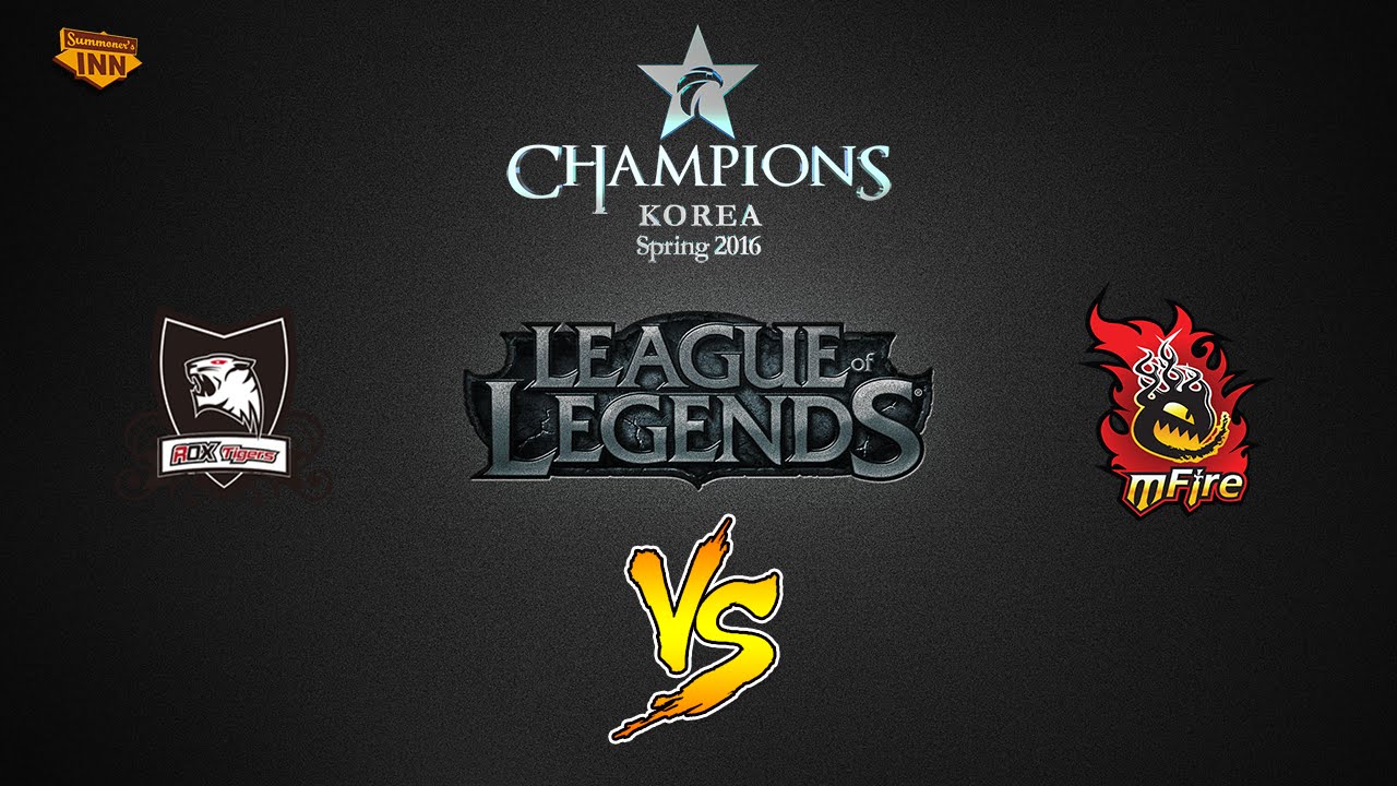 ROX Tigers vs. e-mFire | LCK Spring Split 2016 | W5D1 Game 1
