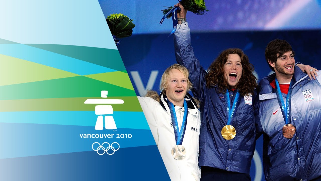 Men's Snowboard - Half Pipe Victory Ceremony - Vancouver 2010 Winter Olympic Games