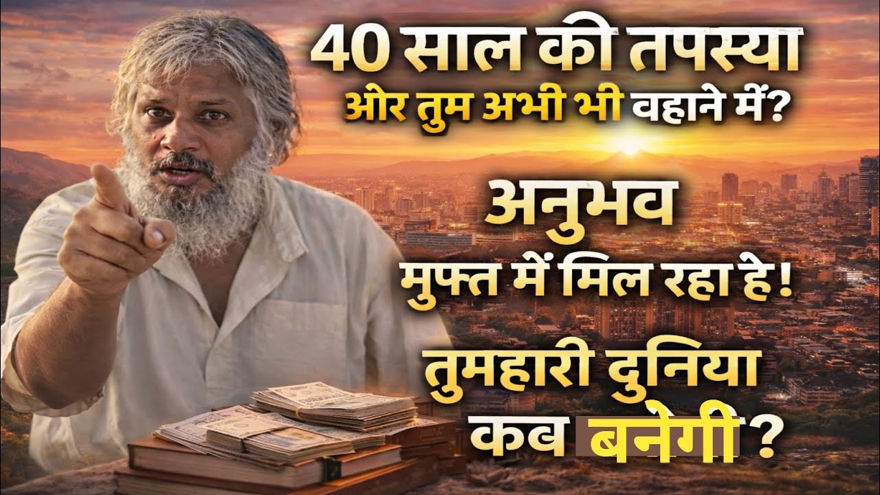 40 साल की तपस्या… और तुम 40 दिन भी नहीं? | आध्यात्मिक सच्चाई जो झकझोर देगी!#motivation 