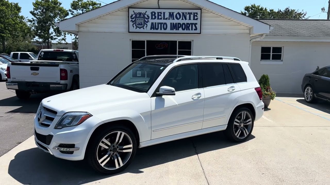 2015 Mercedes GLK-350 V6 for sale at Belmonte Auto in Raleigh NC