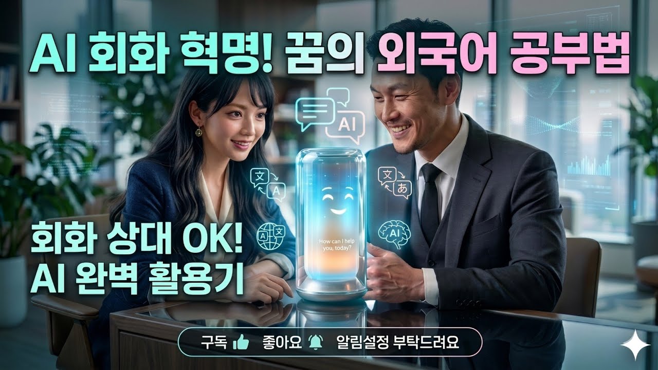 💫AI회화 공부 활용법💫 세계모든 외국어로 대화가능한 제미나이 와 친구되기 추천합니다👍